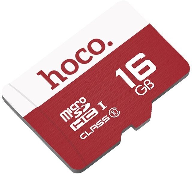 Карта памяти MicroSD Hoco TF Card Class 16ГБ, высокая скорость, универсальная