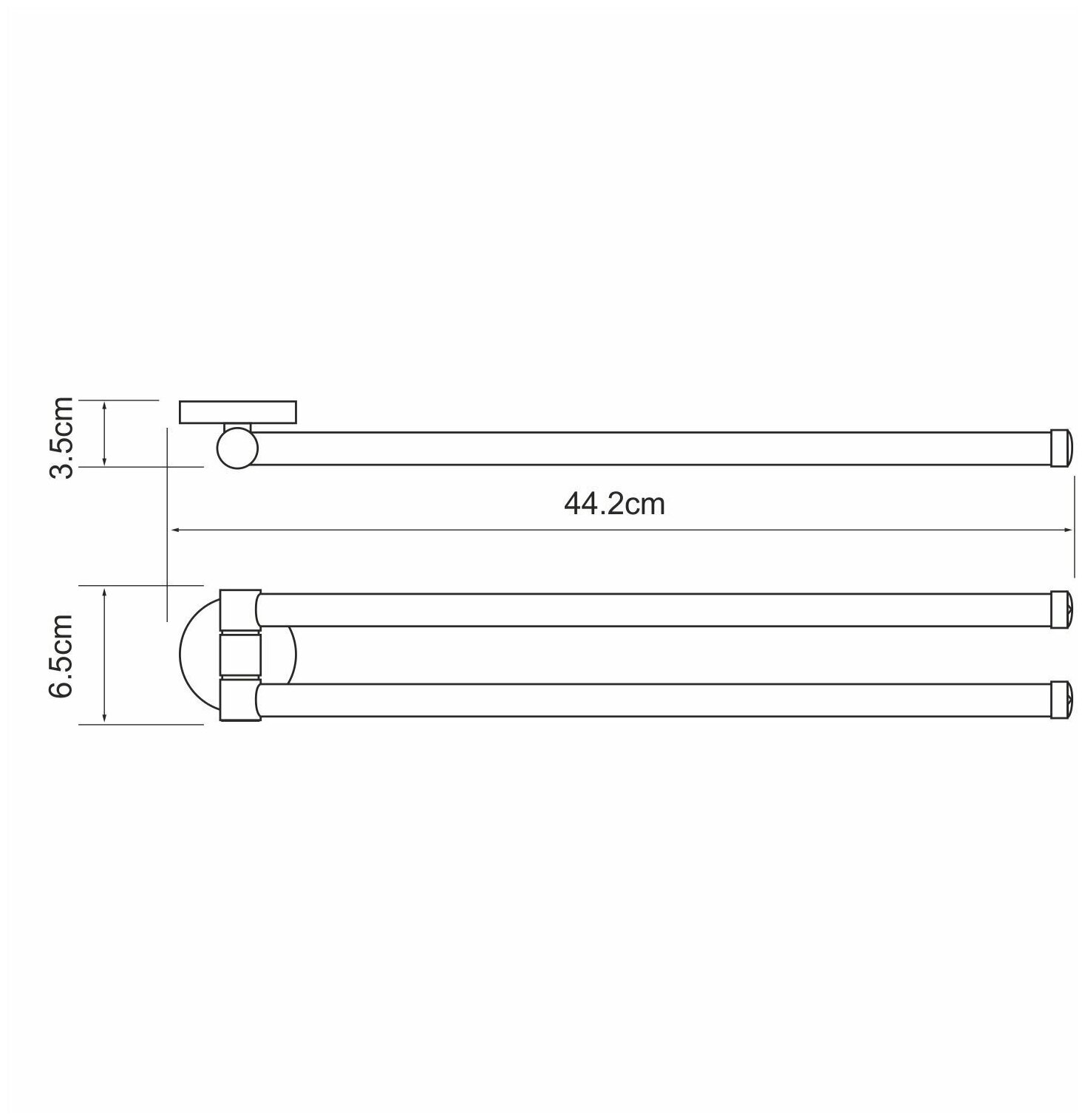 Держатель для полотенец Wasserkraft Rhein K-6231 - фотография № 8