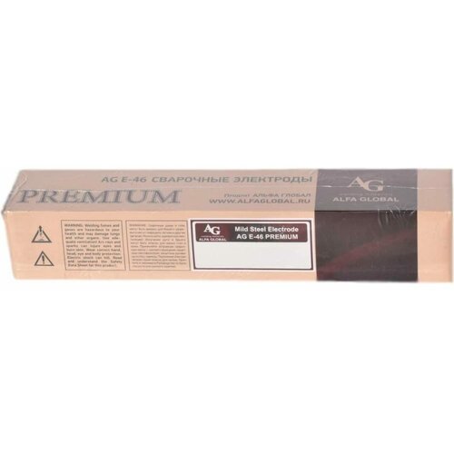 AG Электроды E-46 PREMIUM d= 2,5x350 5,0кг A-3-46-25-5