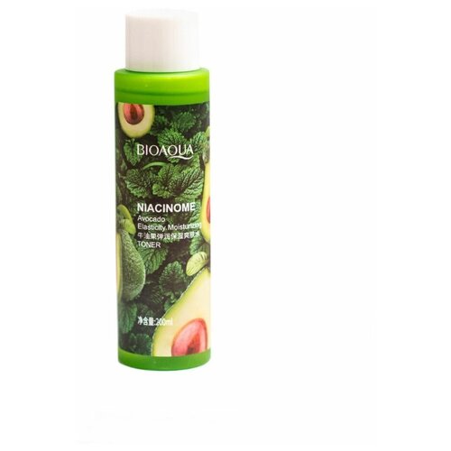 Тонер для лица Bioaqua Niacinome Avocado Extract Elasticity Hydration Moisturizing, 200ml