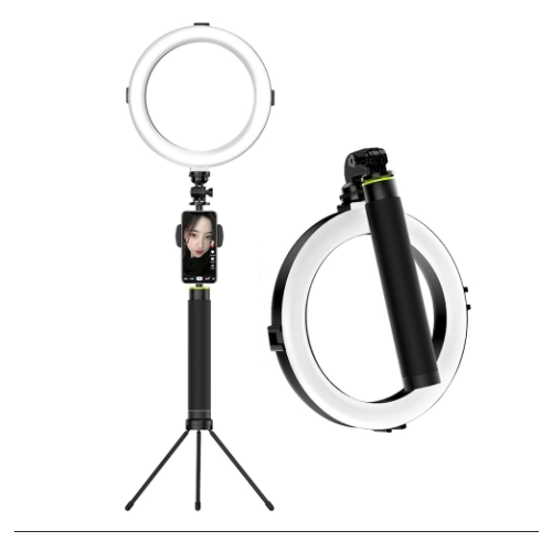 Кольцевая лампа Beauty Circle Light B-10 20 cm (Черная)