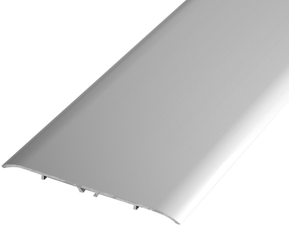 фото Порог алюминиевый одноуровневый стык 100х900 мм серебро анодированное