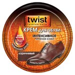 Twist Fashion care крем для обуви коричневый - изображение