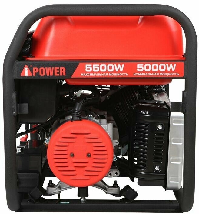 Комплект Бензиновый генератор A-iPower A5500EA (5,5 кВт) + Блок АВР 230 В - фотография № 3