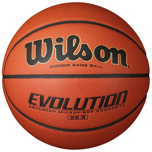 Мяч баскетбольный Wilson Evolution, wtb0516xbemea, размер 7 (7) баскетбольный мяч wilson evolution