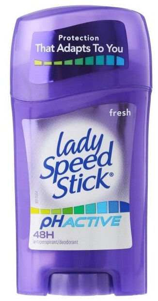 Lady Speed Stick дезодорант-антиперспирант, стик, PH Active