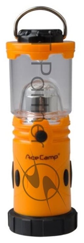 Походный (кемпинговый) фонарь ACECAMP , оранжевый / черный - фото №5