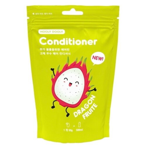 Pravilnaya kosmetika Кондиционер твердый Hooly Dooly, для объема волос, Драконий фрукт, 50 г