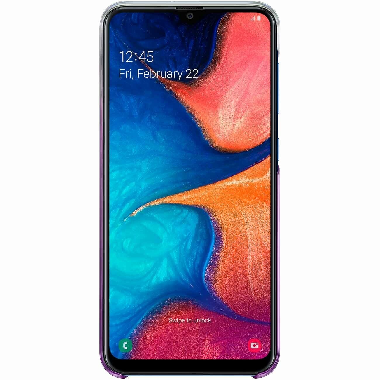 Чехол-крышка Samsung для Galaxy A20, поликарбонат, розовый - фото №5