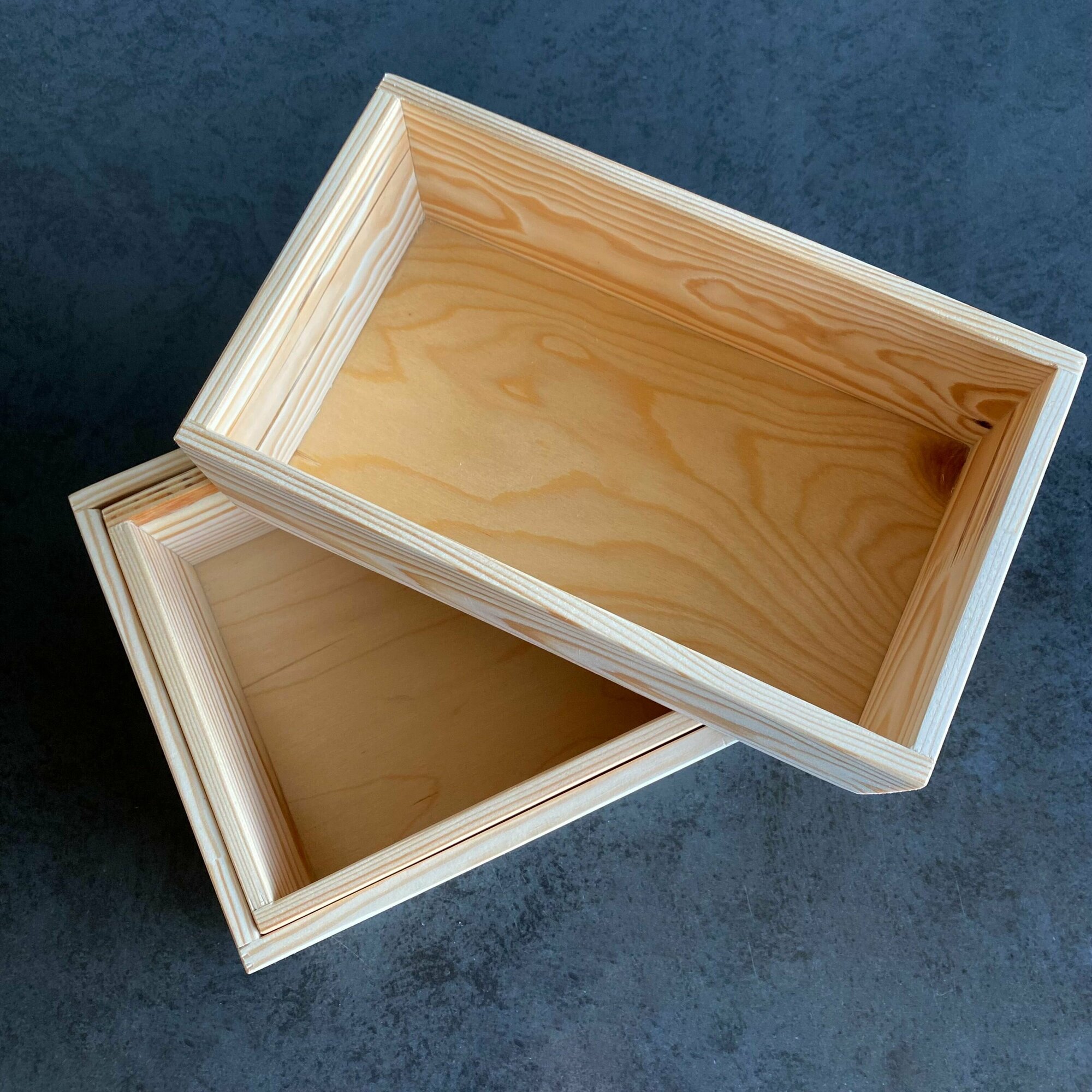 Ящик Размер S / Коробки для хранения / Боксы деревянные. - фотография № 4