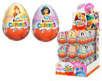 Шоколадное яйцо Kinder Сюрприз, серия Принцессы для девочек, коробка (36 шт.)