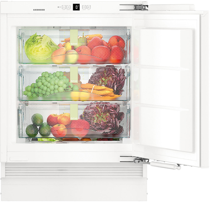Встраиваемый холодильник Liebherr/ .82-88х60х55, 80 л, однокамерный, 3 контейнера BioFresh на телескопических направляющих, А+++ - фотография № 10