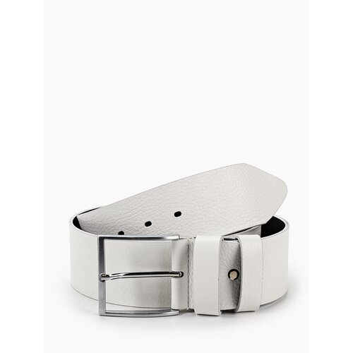 фото Ремень olio rosti, размер 120, белый