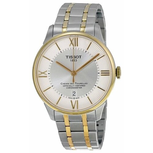 Наручные часы TISSOT T099.408.22.038.00, серебряный, золотой