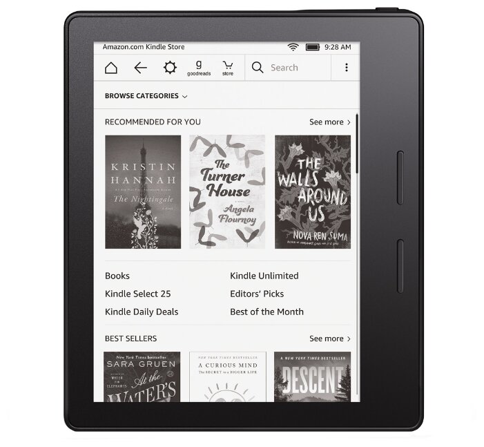 Электронная книга Amazon Kindle Oasis — более 6 предложений — купить по выгодной цене на Яндекс.Маркете