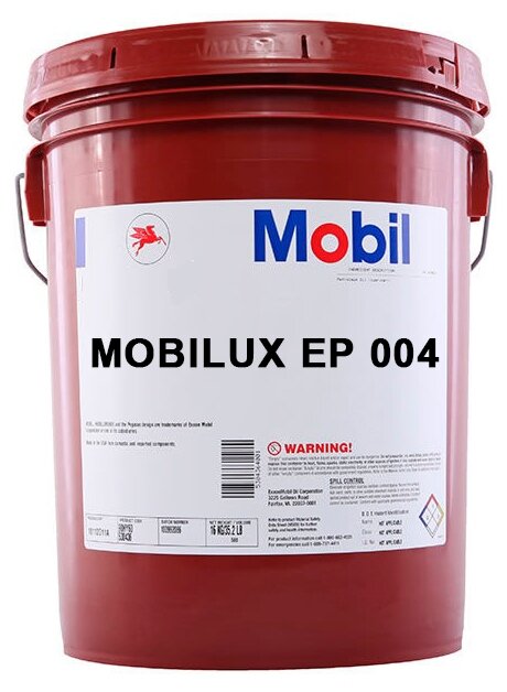 Смазка MOBIL, MOBILUX EP 004, 18KG
