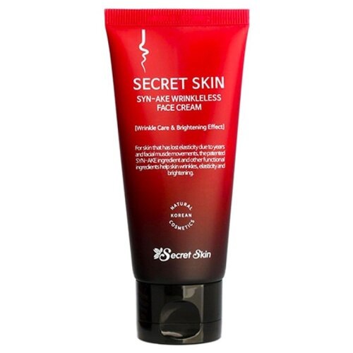 фото Secret Skin Syn-ake Wrinkleless Face Cream Крем для лица со змеиным ядом, 50 г