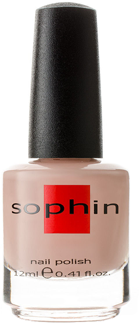 Sophin - Софин Лак для ногтей №0006 (розово-бежевый), 12 мл -
