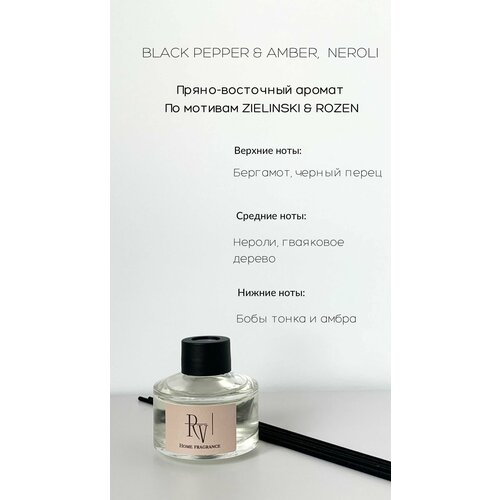 Ароматический диффузор для дома, Revive, Black Pepper, 50 мл