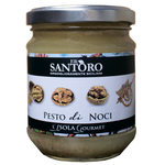 Соус Santoro Песто из грецких орехов, 180 г - изображение