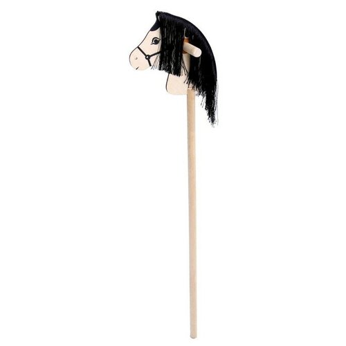 фото Игрушка «лошадка на палке» с волосами, длина: 100 см бакс