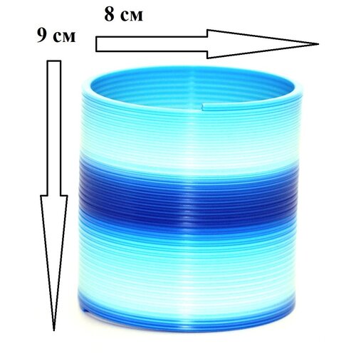 Пружинка игровая цветная слинки