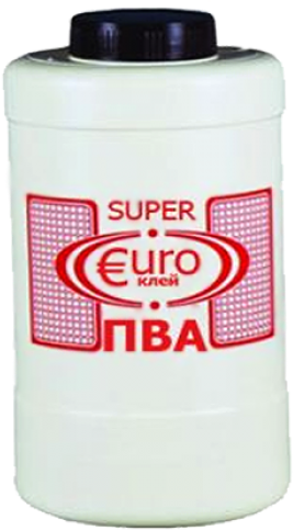 Клей универсальный ПВА Super Euro-professional 0.9 кг