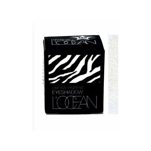 L'ocean Кремовые пигментные тени / Creamy Pigment Eye Shadow №18 Crystal White, 1,8 грамм