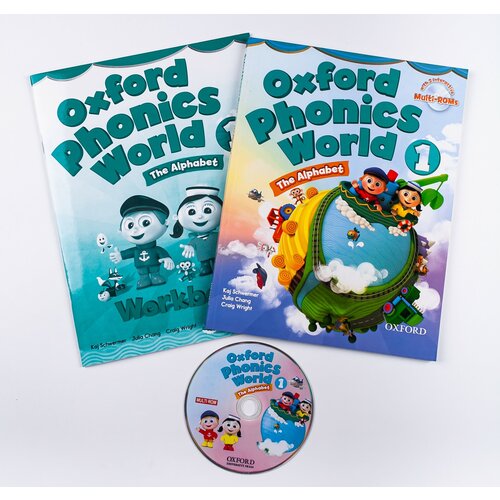 Комплект Oxford Phonics World Level 1 Student Book + Workbook + CD