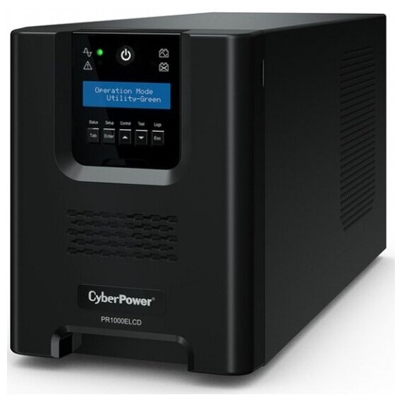 Источник бесперебойного питания Cyberpower PR1000ELCD 1000VA/900W