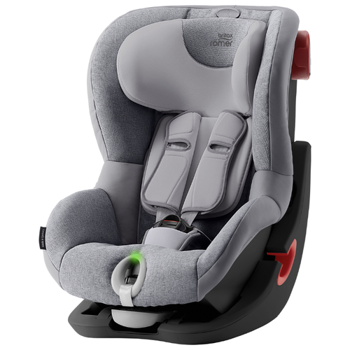 фото Автокресло группа 1 (9-18 кг) BRITAX ROMER King II LS, grey marble black series