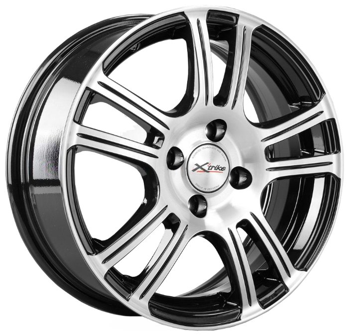 X-trike X105 R15x6 4x100 ET45 CB67.1 BK_FP