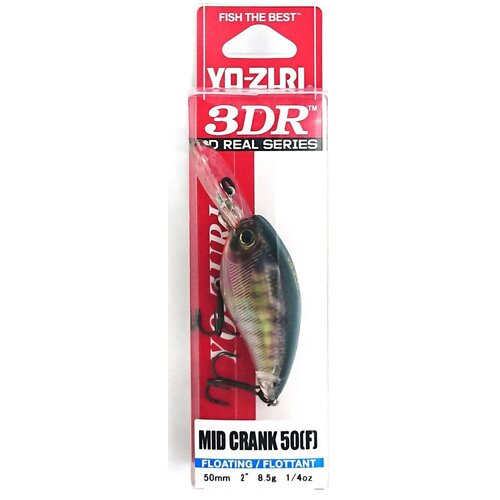 фото Воблер yo-zuri r1317-rbg 3dr mid crank 50f