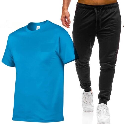 фото Футболка , размер 56, бирюзовый нет бренда