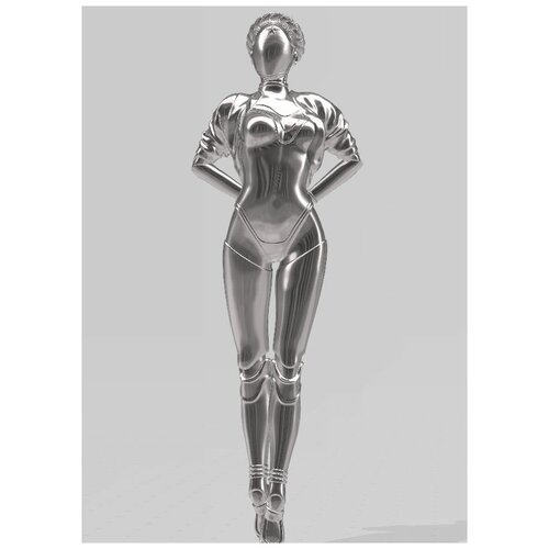 Миниатюра для коллекционирования по игре атомное сердце советский робот балерина, близняшка(Atomic heart soviet robot ballerina)