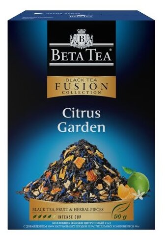 Beta TeaFusion Collection Citrus Garden 90 г - фотография № 2
