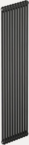Изображение товара Rifar Радиатор стальной трубчатый TUBOG 2180 10 секций, подключение боковое, DB703 Антрацит