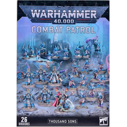 набор пластиковых моделей warhammer 40000 combat patrol death guard Набор пластиковых моделей Warhammer 40000 Combat Patrol: Thousand Sons