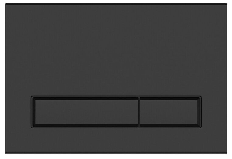 Кнопка для инсталляции Cersanit BLICK черная матовая