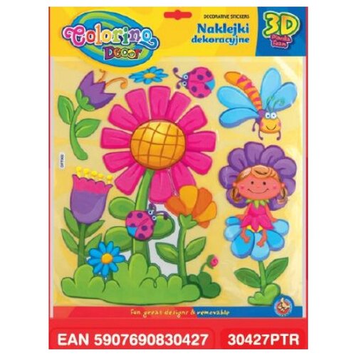 фото Набор 3d-наклеек "дюймовочка" colorino