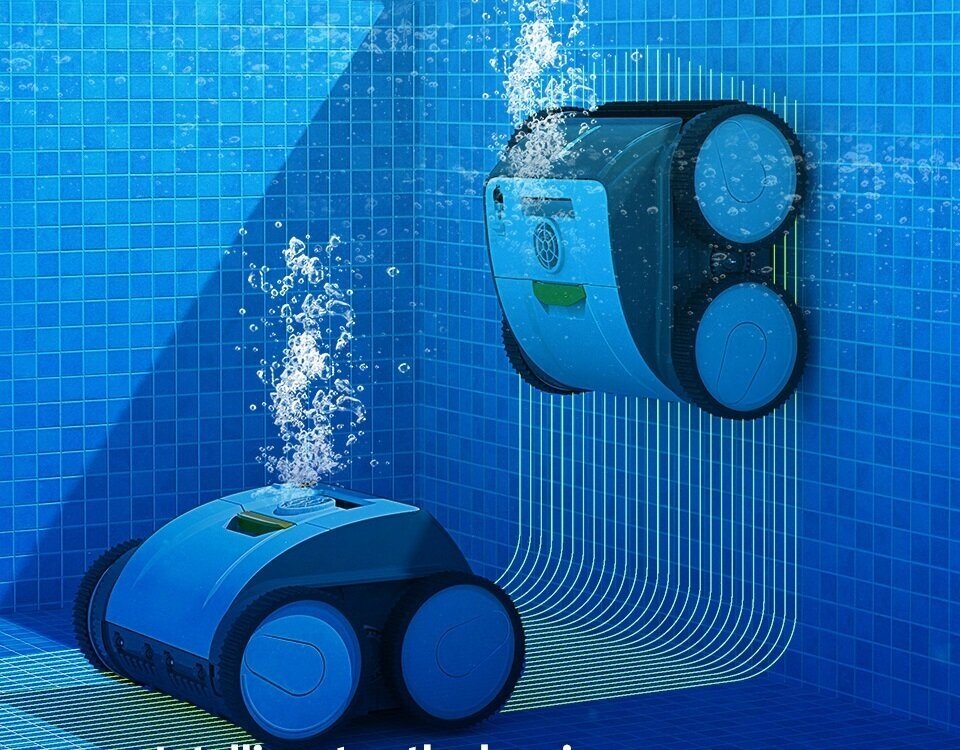 Аккумуляторный робот пылесос для бассейна Nemo E5 - фотография № 6