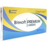 Контактные линзы Biosoft Premium 2 Week двухнедельные -02.50/14,2 /8.4, 6 шт