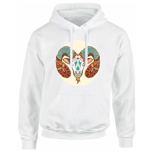 фото Толстовка со знаком зодиака овен №10, 52, 2xl migom