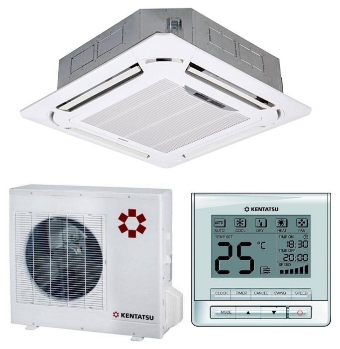 Кассетный кондиционер Kentatsu KSVR70HFAN1 / KSUT70HFAN1