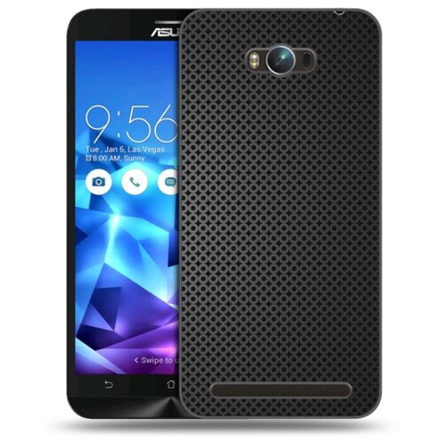 фото Дизайнерский силиконовый чехол для asus zenfone max металл 100gadgets
