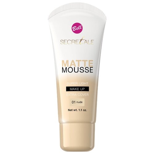 фото Bell Тональный мусс Secretale Matte Mousse, оттенок: 01 nude