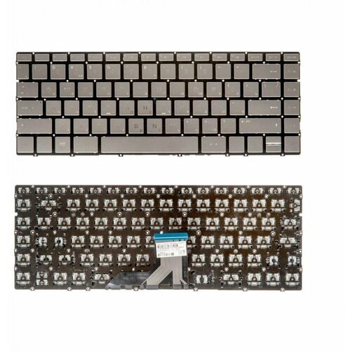 Keyboard Клавиатура для ноутбука HP Envy 13-AD 13-AD010NR 13-AD100 13-AD173CL серебристая с подсветкой 1425₽