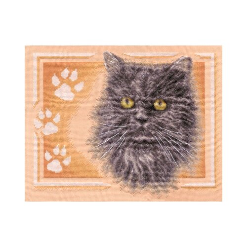Купить Набор для вышивания Panna Персидский кот , арт. Ж-1171, 32х26 см