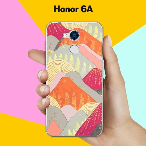 Силиконовый чехол на Honor 6A Узор 7 / для Хонор 6А силиконовый чехол на honor 6a хонор 6а сова арт 7