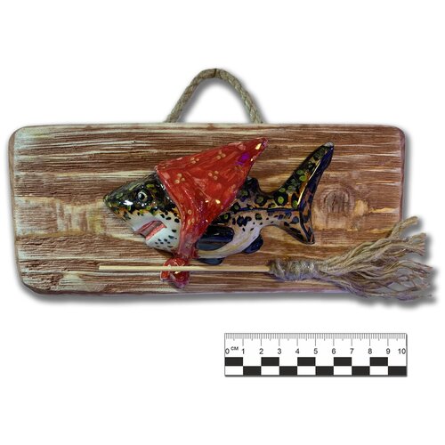 Керамическая статуэтка Бабаежки (исполнение 2)